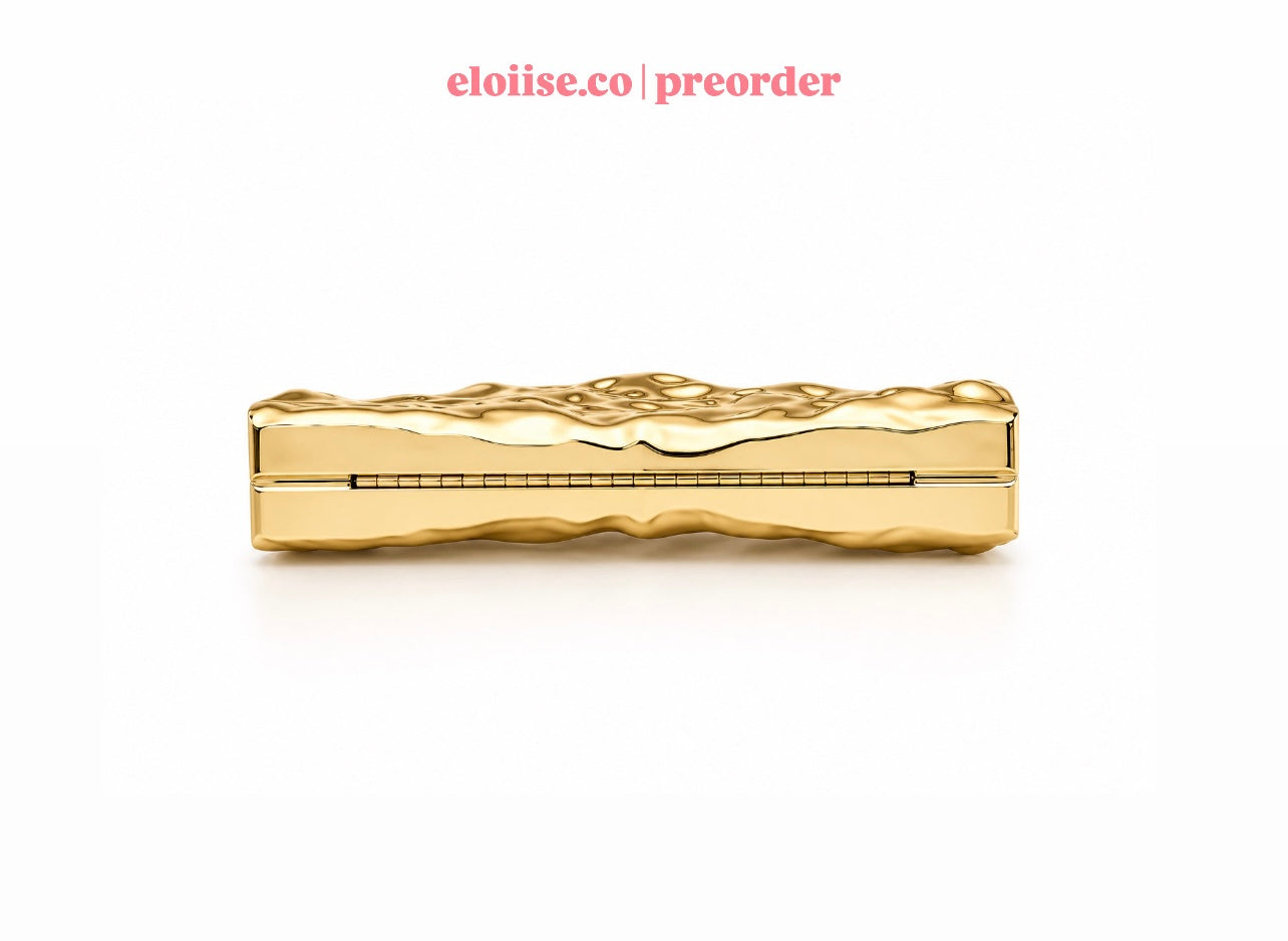 Curva Clutch | Sculptural Marble Signature