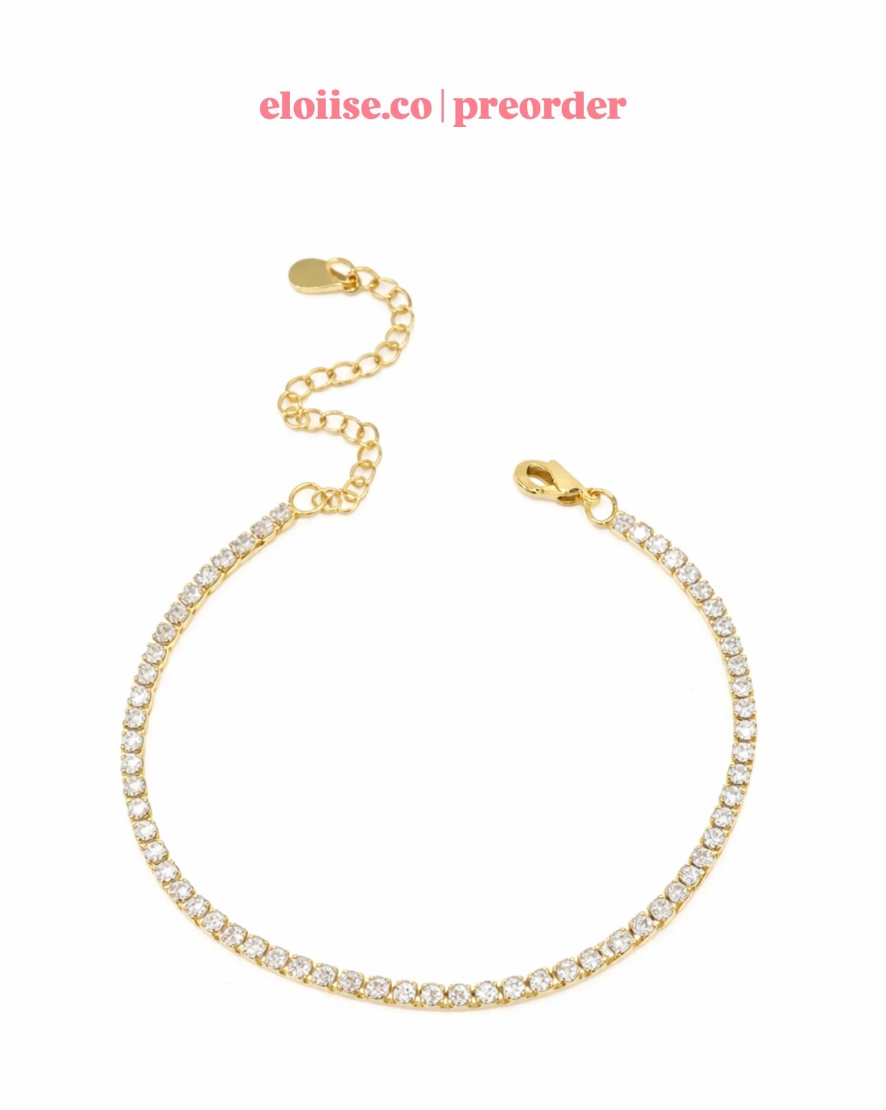 Avené Bracelet | Tennis Chain Signature