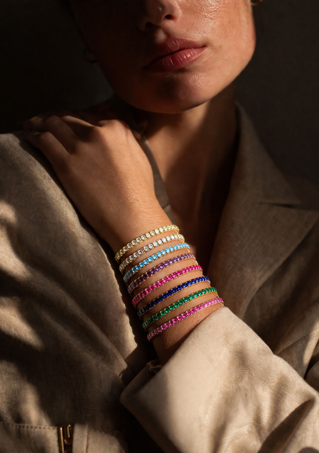 Avené Bracelet | Tennis Chain Signature