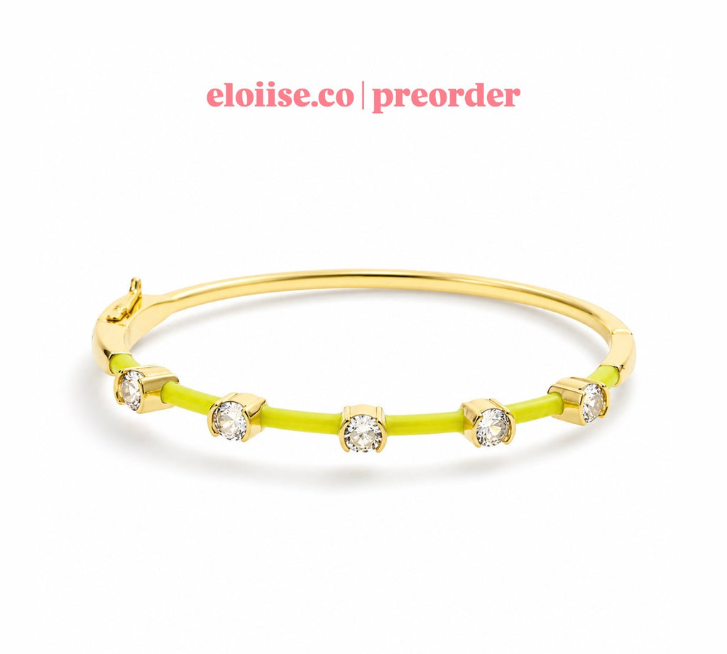 Glacé Bangle | Enamel Signature