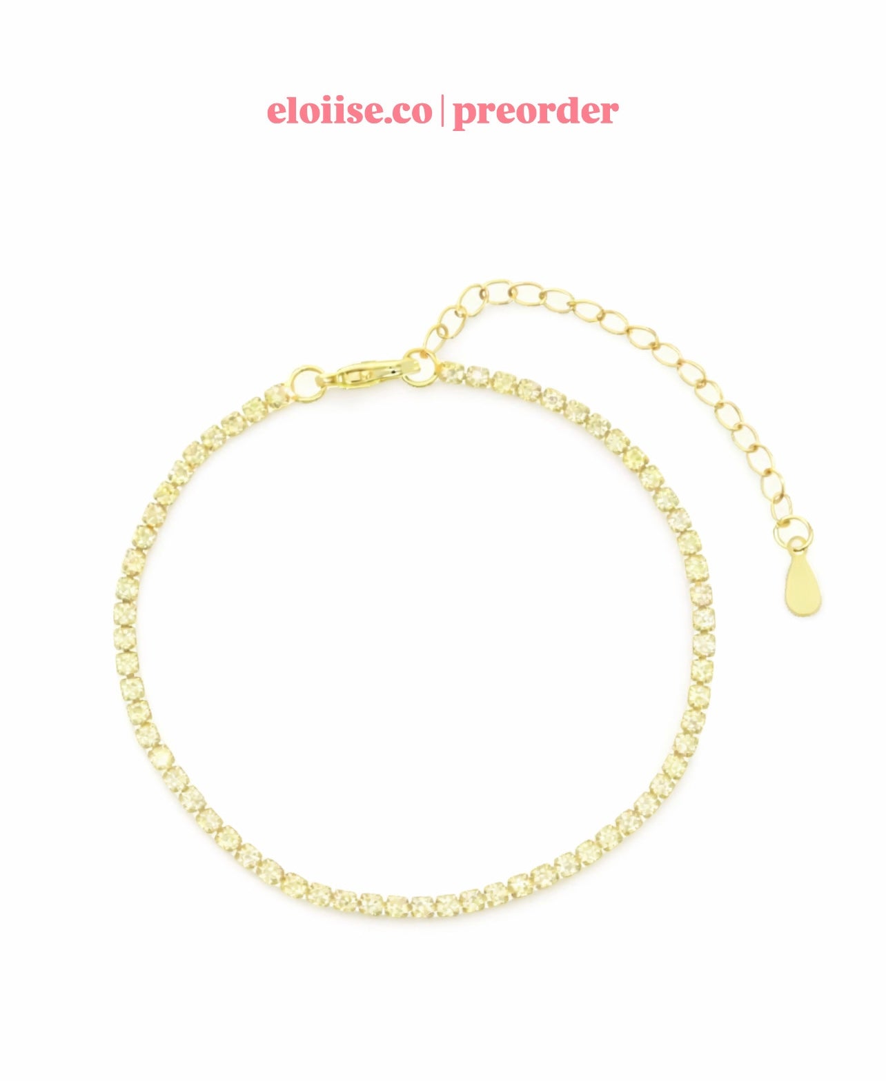 Avené Bracelet | Tennis Chain Signature