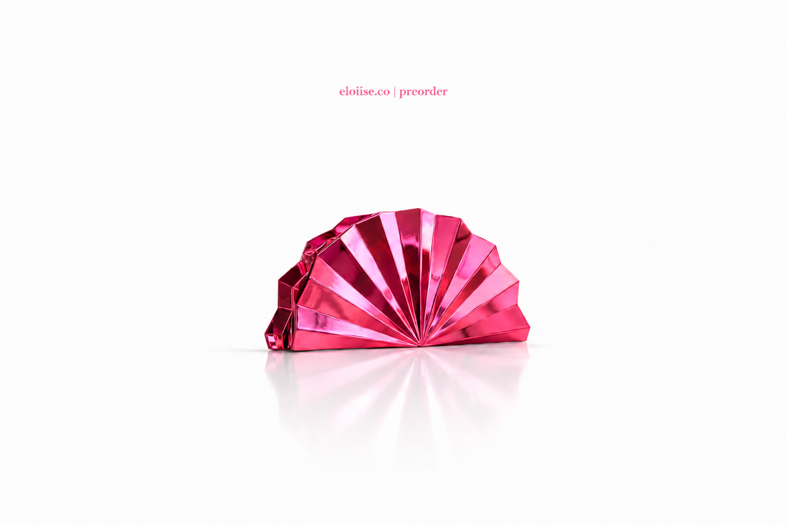 Ogi Clutch | Sculptural Fan Signature