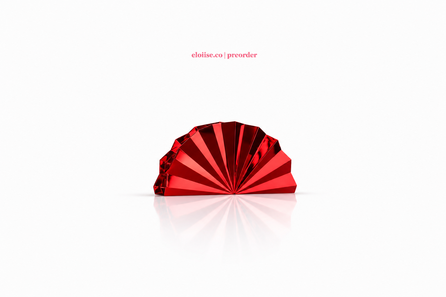 Ogi Clutch | Sculptural Fan Signature