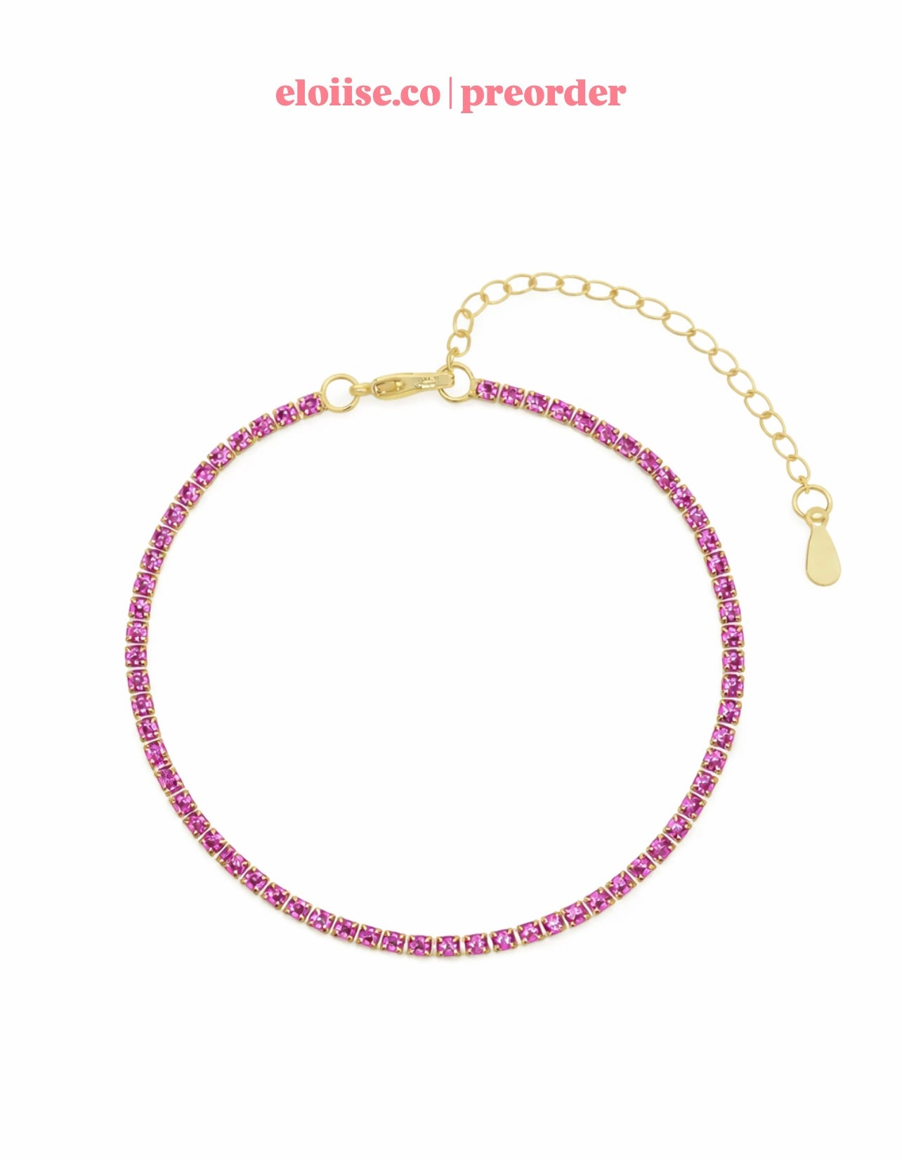 Avené Bracelet | Tennis Chain Signature