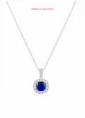 Fioréne Necklace | Bleu Crystal Signature