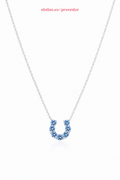 Colette Necklace | Blue Arc Signature