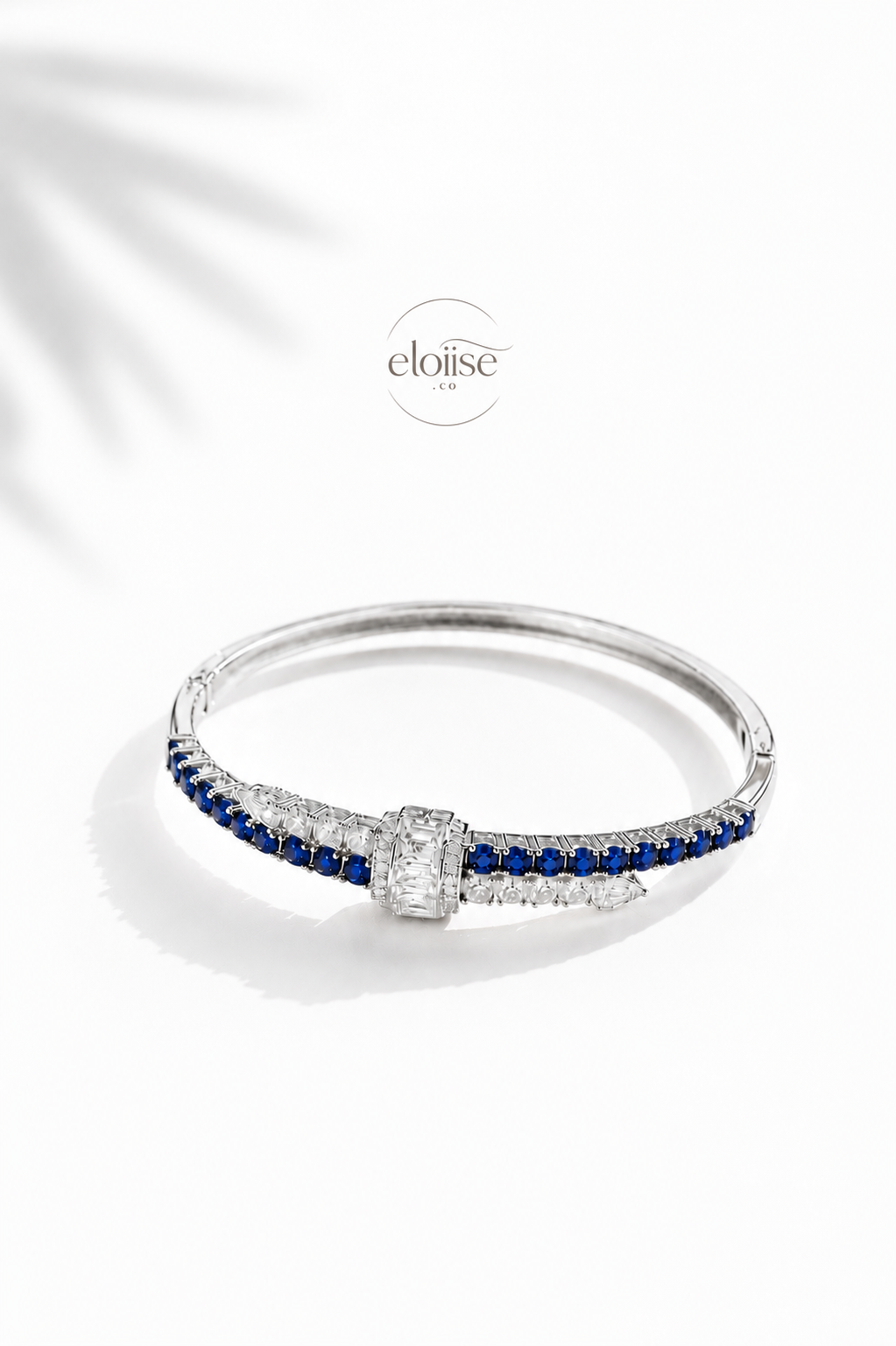 The Élan | Sapphire Arrow Bangle